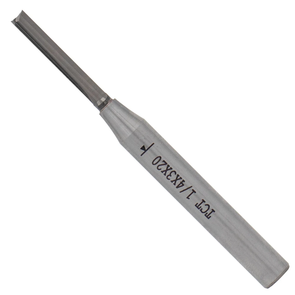 1PC Milling Cutters 3mm TCT Carbide Straight Blade For Trimmers For Paint-free Boards MDF Particleboard Cutting Woodworking Tool