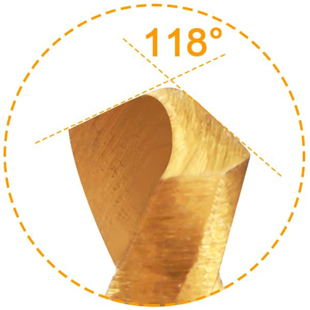 10pc Mini Drill Bit 2.35mm Shank Diameter HSS Drilling Chip Clearance Tool Accessorie Drill Bit Box Set For Jewelry Leather Wood