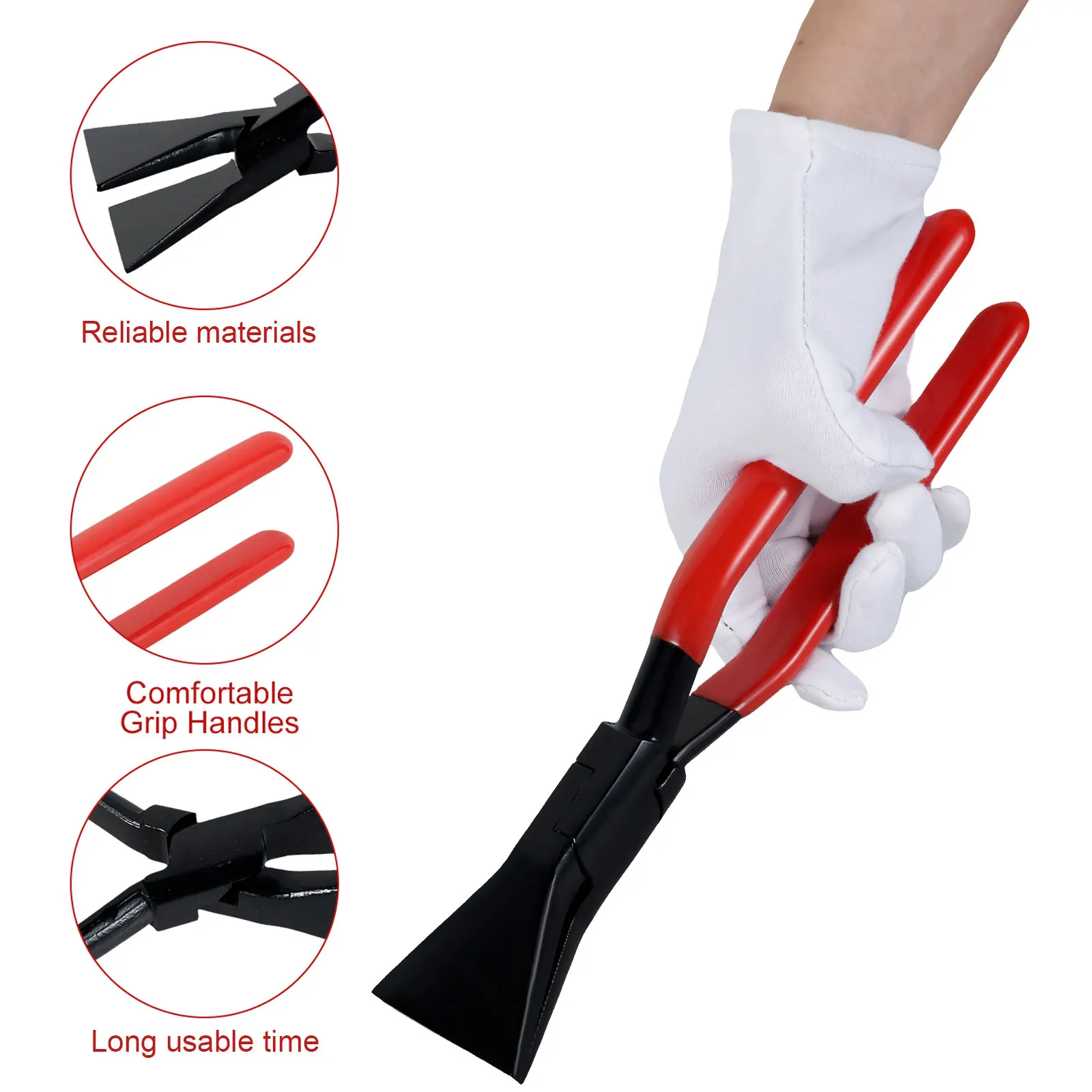 Metal bending pliers flattening pliers manual sealing metal plate tools durable manual sealing machine sheet metal tool kit