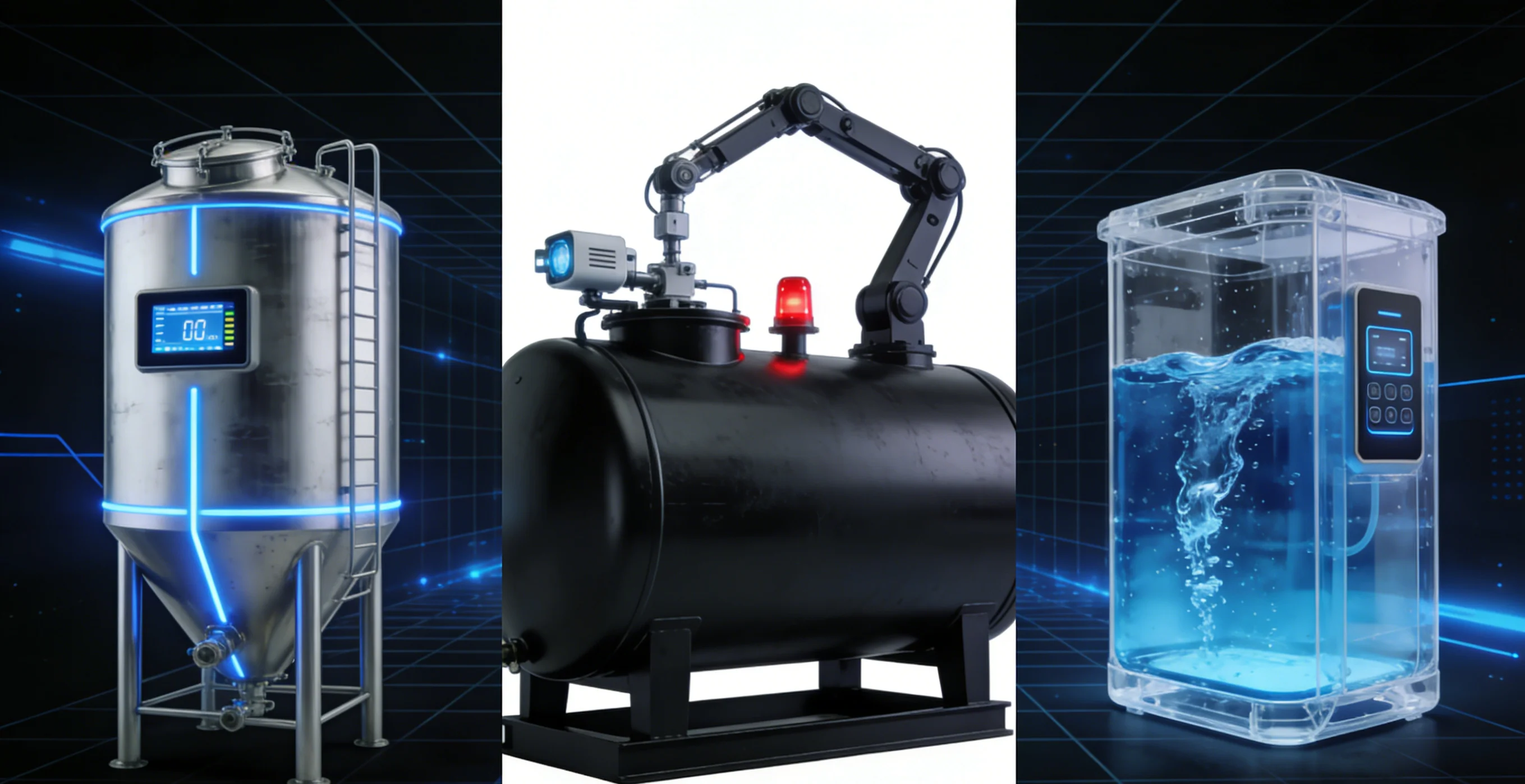 Tank Level Monitor Ultrasonic Water Level Sensor Liquid Oil Solid Particles Detector Tuya Smart APP Wifi Remote Alarm Real-time