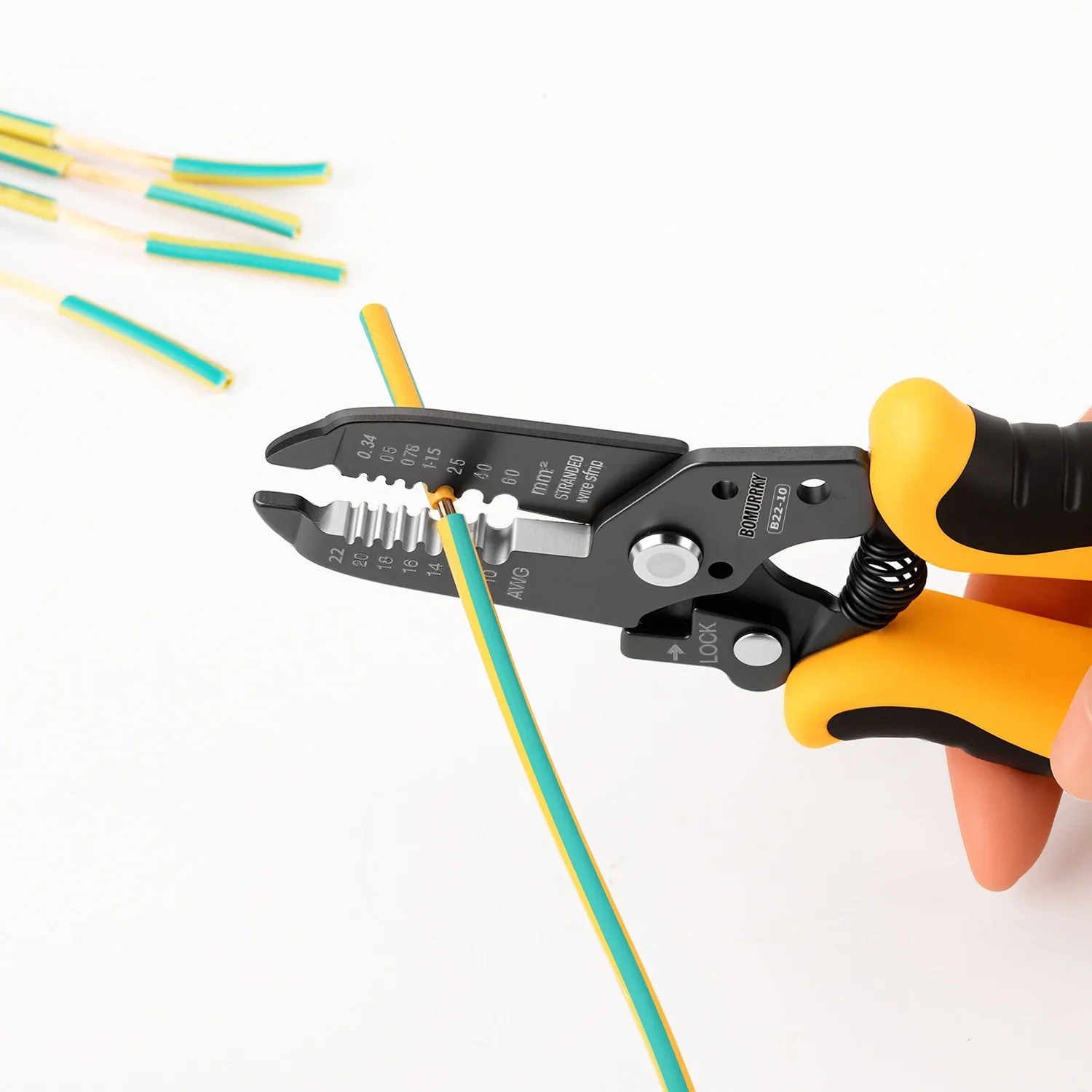 Multifunctional Wire Stripping Pliers Cable Shearing and Crimper Stripping Manual Electrician's Tools