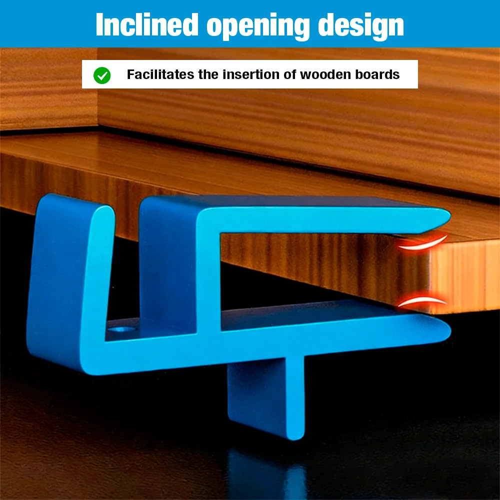 16-18MM Wooden Board Install Closing Fixed Clip, Wardrobe/Kitchen Cabinet Scribe Tool, Woodworking Jigs Set, for Cutting/Marking