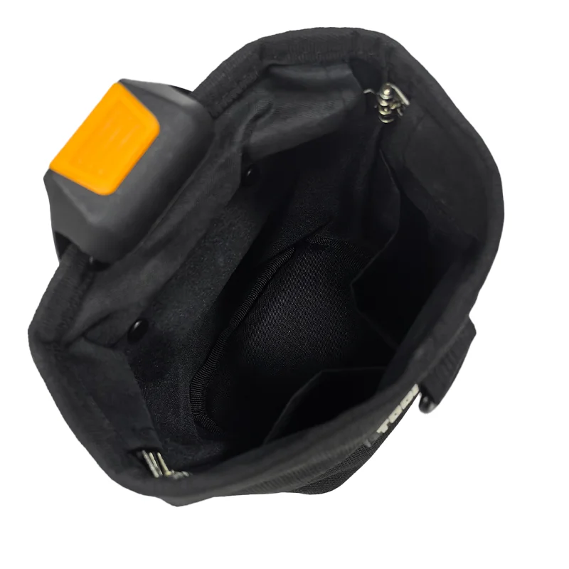 TOOLHUWEI Tool Pouch Nails Screws Bag Large Capacity Waterproof Hardware Waist Tools Bag Electrician Oxford Portable Storage Bag