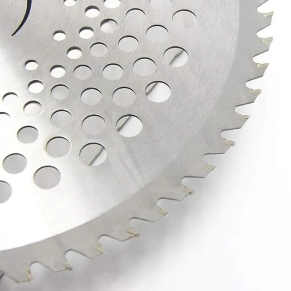 6-1Pcs 40/60/80T Lawn Mower Blade Carbide Blades Grass Trimmer Head Saw Blade Cutting Disc for Garden Weed Mower Parts