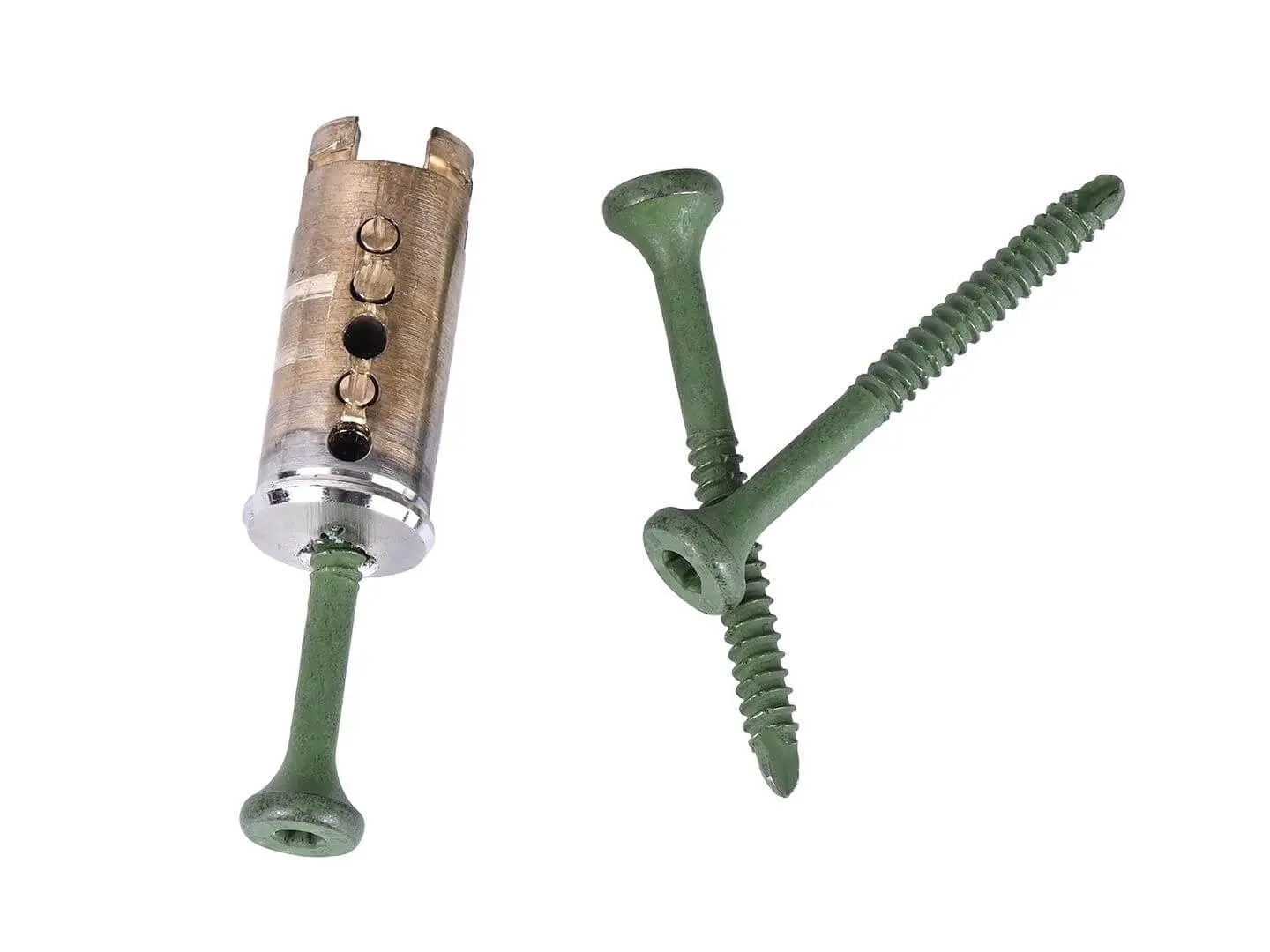 Locksmith Tool Key Cylinder Lock Puller with Crank Broken for Disassembly Replace Lock Claw Puller Group Works with 4.2/4.8/5.5m