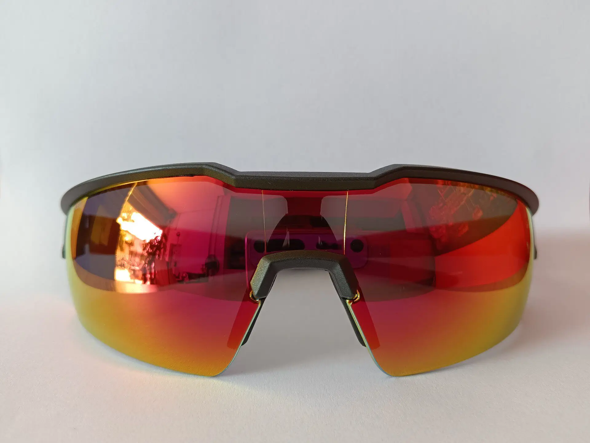 Milwaukee 4932498548 Safety Glasses, Anti-Scratch Anti-Fog Orange Mirror Lens Protective Eyewear for Work & Outdoor
