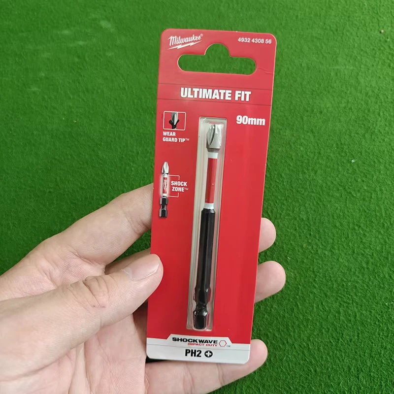 Milwaukee Shockwave PH2 Impact Drill Bits 25mm/50mm/90mm Head Screwdriver Power Tool Attachment Bit Series