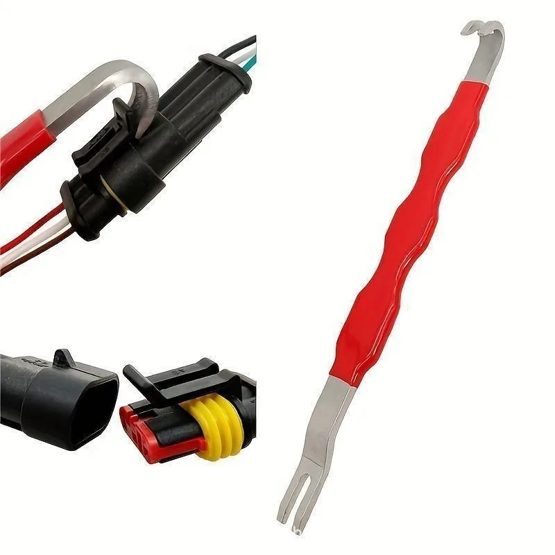 1pc Portable Automotive Electrical Terminal Connector Removal Tools Automotive Wiring Harness Plug Removal and Separation Tools