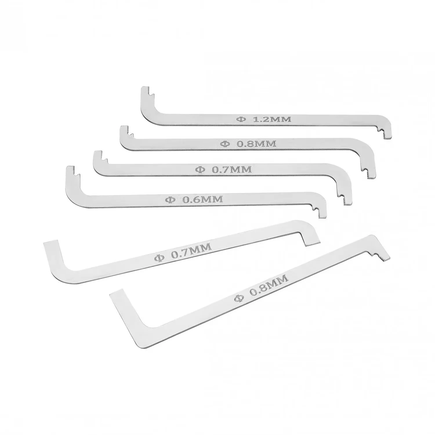 Precision 5/11Pcs Locksmith Kit for Lock Repairs, Key Extraction & Tension Wrench Substitute