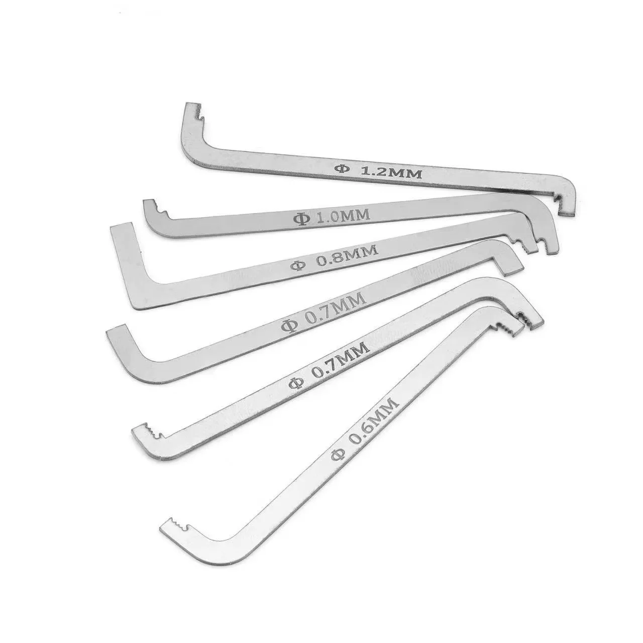 Precision 5/11Pcs Locksmith Kit for Lock Repairs, Key Extraction & Tension Wrench Substitute