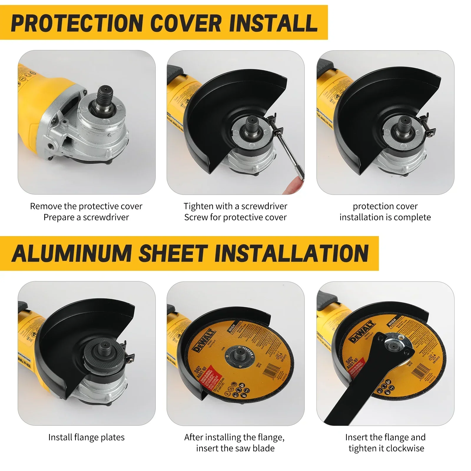 Dewalt DCG406 Cordless Brushless Angle Grinder 125MM 9000RPM Cutting Polishing Machine Compatible With 20V Batteries