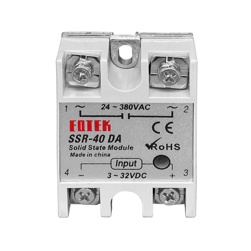 Digital Thermostat Temperature Controller SSR Output K Type Thermocouple Sensor SSR 40DA Solid Relay Sensor REX-C100