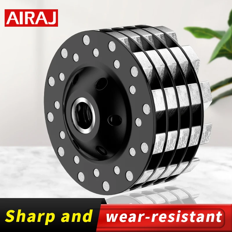 2/3/5ps Diamond Grinding Disc Abrasive Cup Wheel Wear Resistant Marble Polishing Concrete Cement Angle Grinding Machine Disc