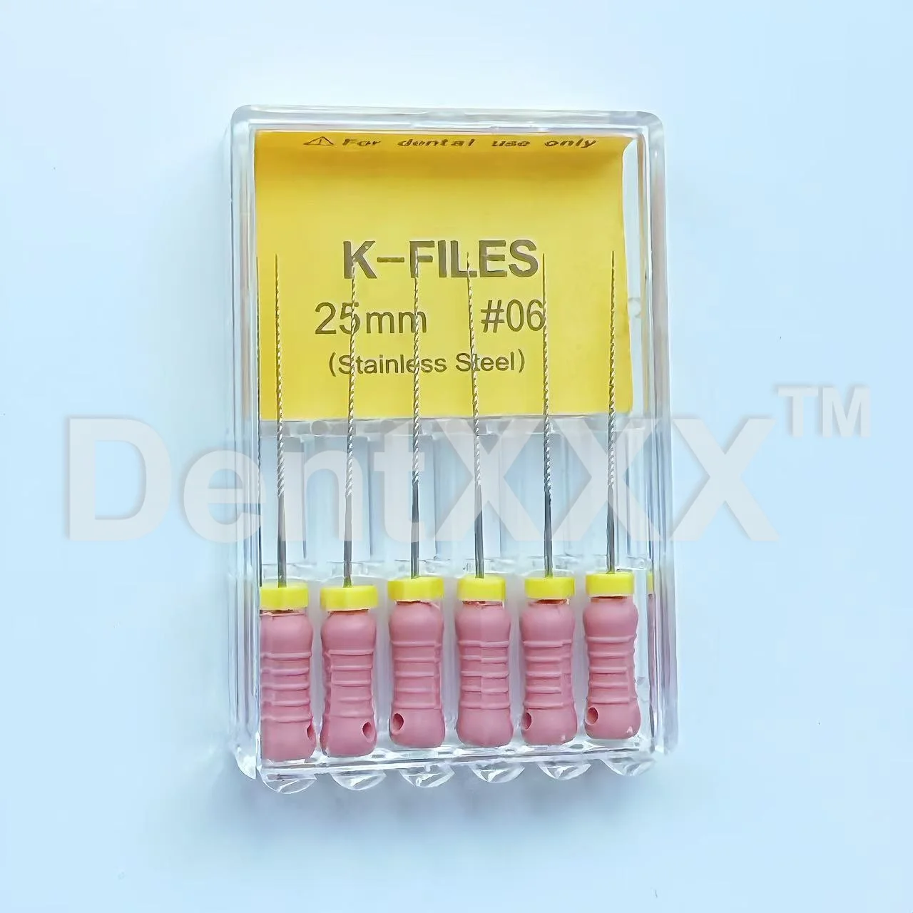6PCS Multi-Size Stainless Steel Hand 25MM Files Set Precision Tools