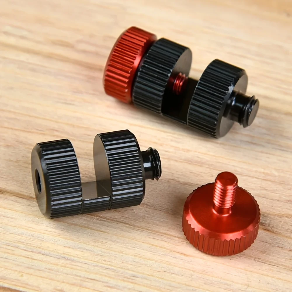 2Pc New Stair Gauges for Conventional Framing Square Stops Framing Tool for Fast Fixed Square, Bottom Threads for Easy Storage