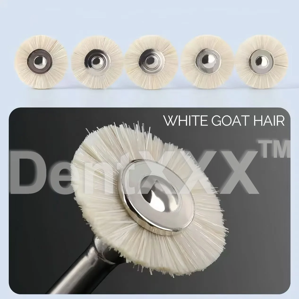 Diamond Rubber Polisher Kit Polishing Wheels 2.35mm Shank Polishing Tools
