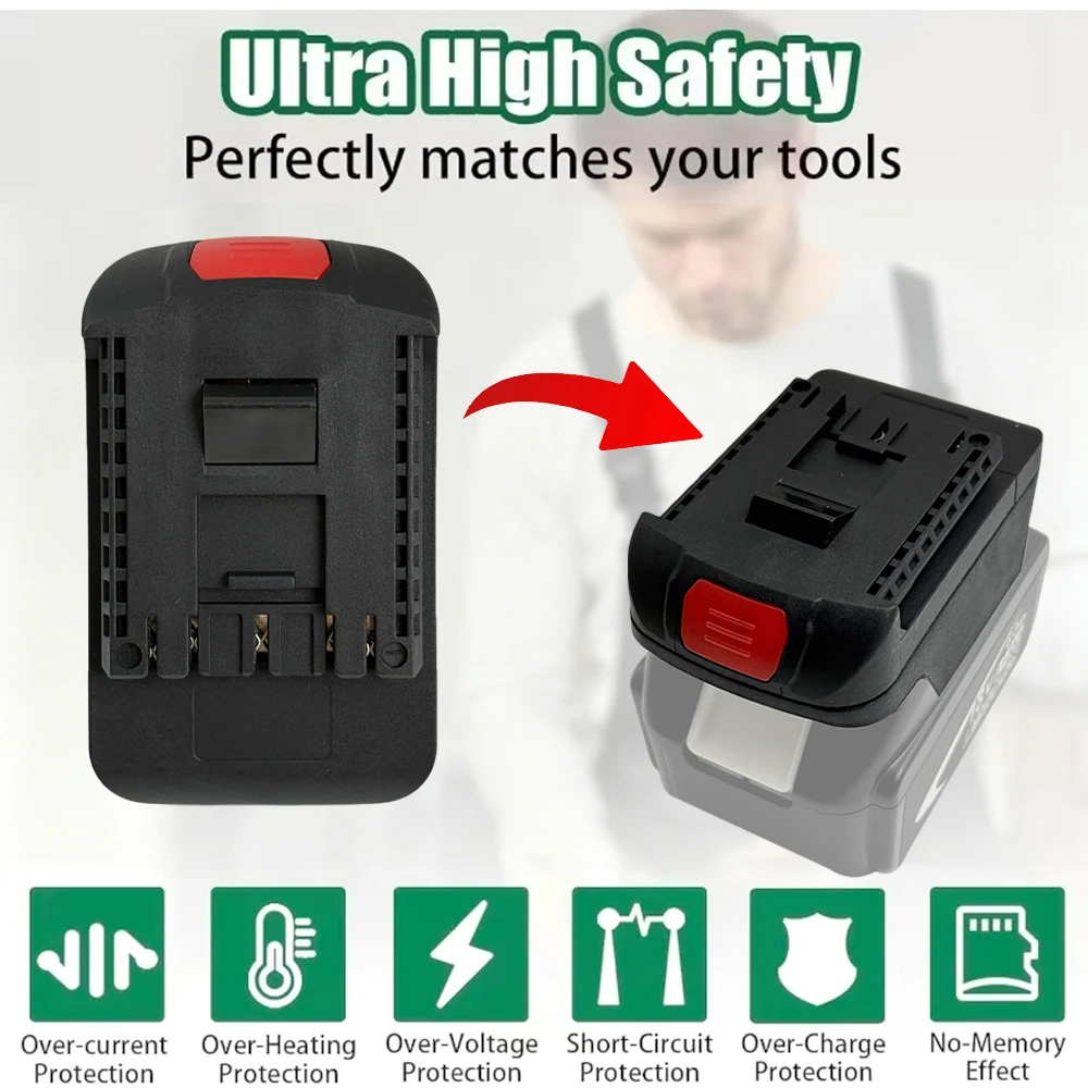 Adapter For Bosch 18V Li-ion Tool To for Makita 18V Li-ion Battery Adapter Converter to for Bosch Power Tool Accessory