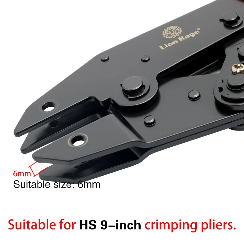 HS 9 Inch Powder Alloy Plier Jaw High Hardness Wear Resistant Industrial Crimping Pliers Replacement Accessories MIM