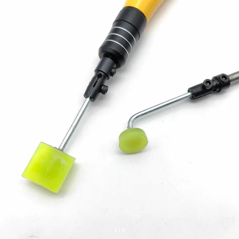 Mold Mirror Polishing Rubber Particle Back Adhesive Sandpaper Ultrasonic Grinding Machine Rubber Head Fire Removal Pattern