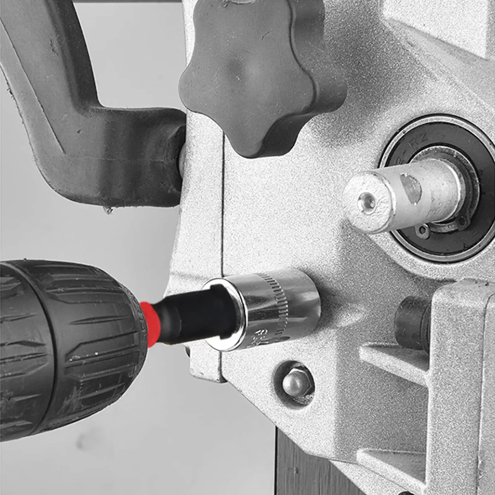 Rafford 3Pcs Impact Socket Adapter Set,1/4" 3/8" and 1/2" Drive, , Adapt Your Power Drill to High Torque Impact Wrench