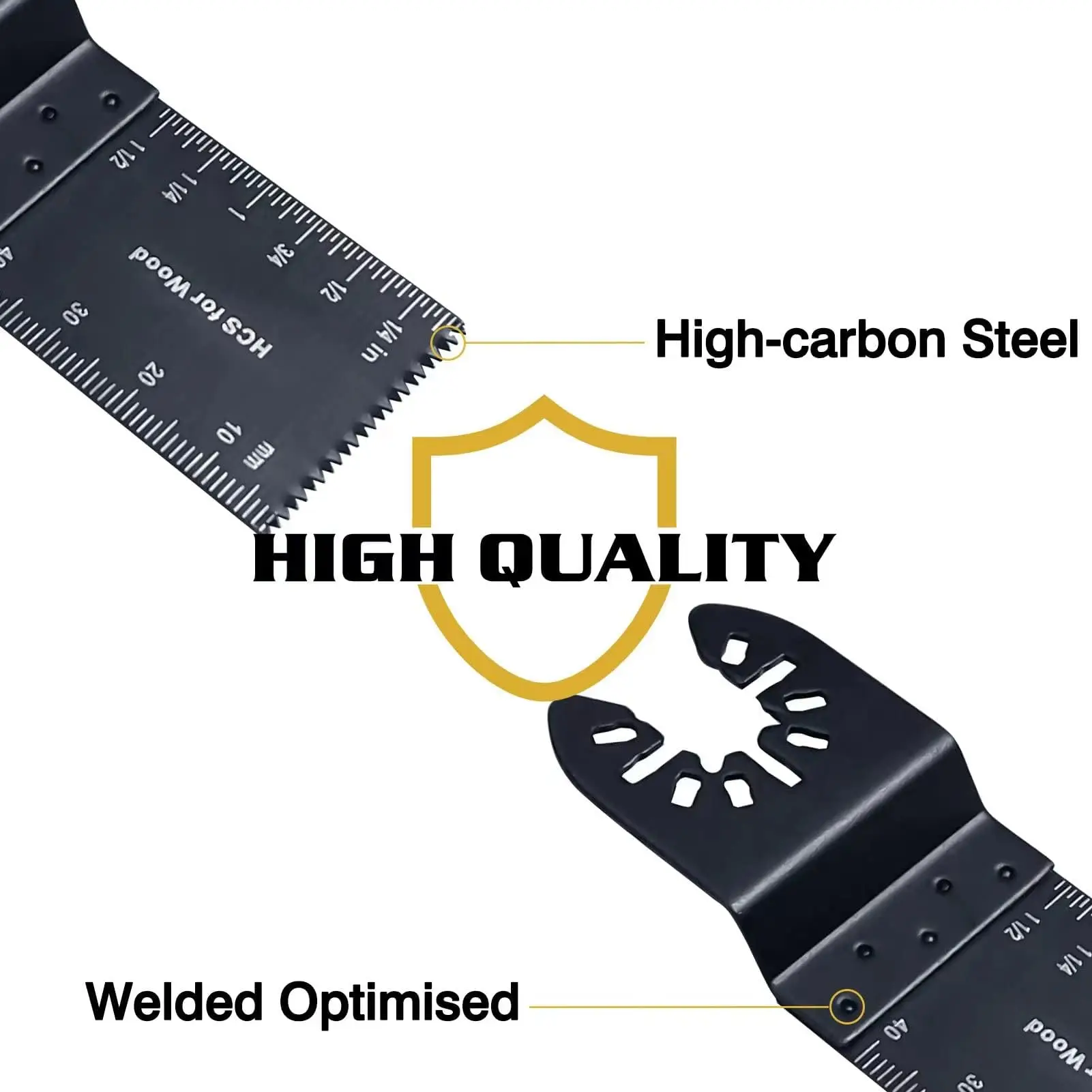 100/50/30/20Pcs Oscillating Saw Blade Multi Tools Blades Multi-Function Renovator Cutter Blade For Wood Metal Fast Cutting Blade