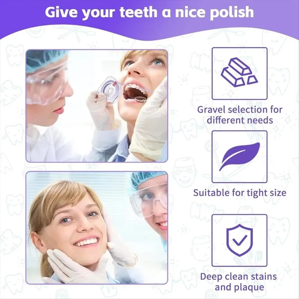 Portable Dental Polishing Strips Multifunctional 20/30/50um Tooth Finishing Strip Tooth Interdental Sanding Surface