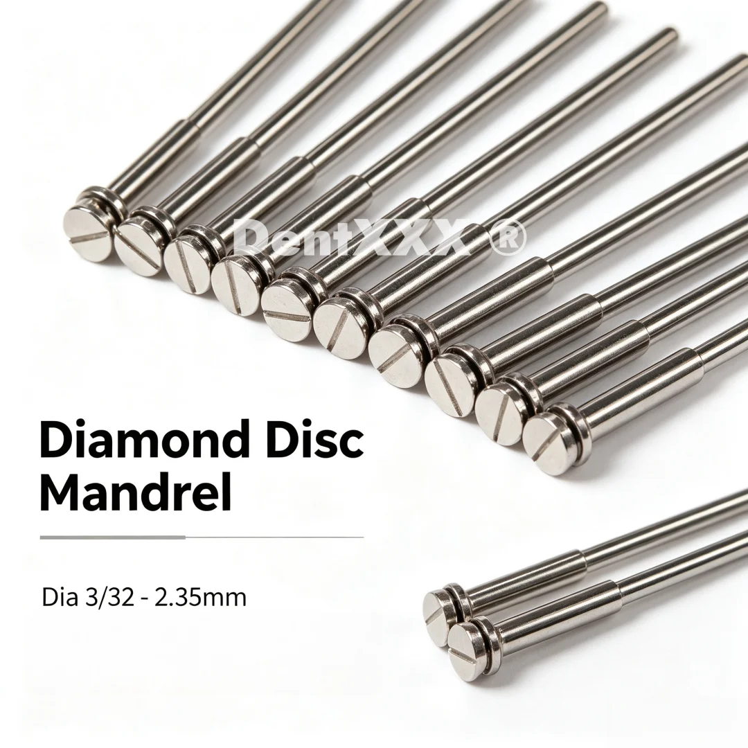 Ultra-Thin Double-Sided Diamond Grinding Discs – 0.20mm Cutting & Polishing Blades with 2.35mm Shank