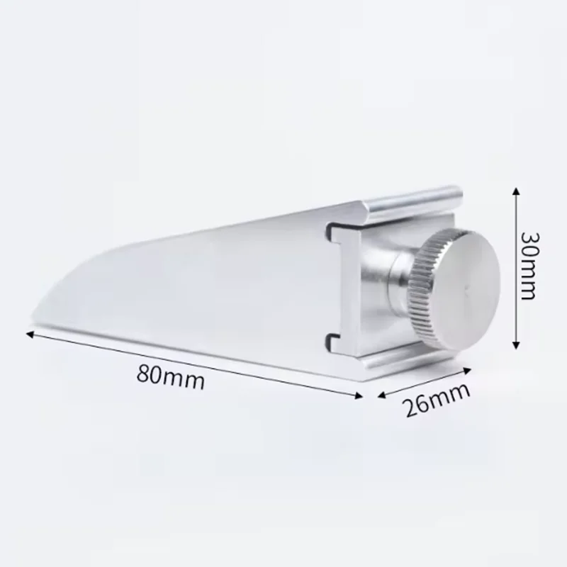 1Pc Handmade Leather Edge Polishing Holder Sandpaper Fixing Clamp Leather Edge Trimming Sanding Tool