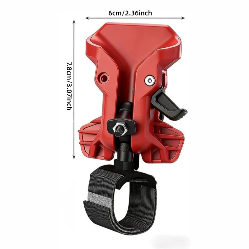 Quick Release Tool Holster with Belt Clip, Heavy Duty Self-Locking Drill Holder for Cordless Drill & Impact Driver