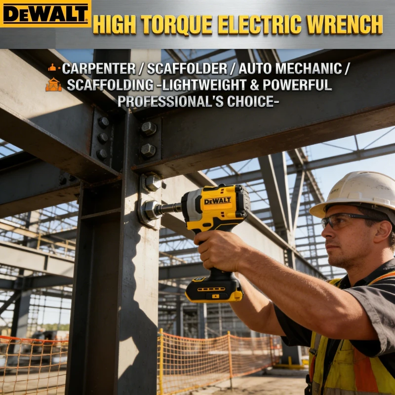 DEWALT DCF922 20V Cordless Impact Wrench: 1/2" High Torque Power Tool (Battery Not Included)