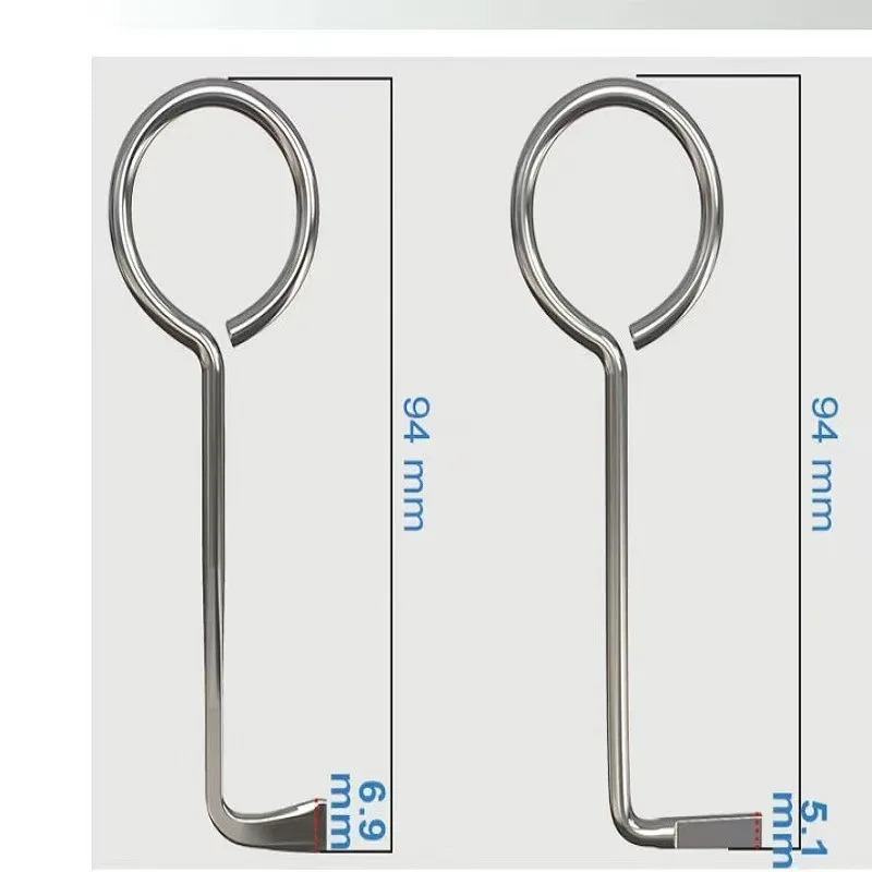 2-Piece Locksmith Tool Kit with Hooks High-Quality Training Set for Beginners Disassembly Practice And Picking