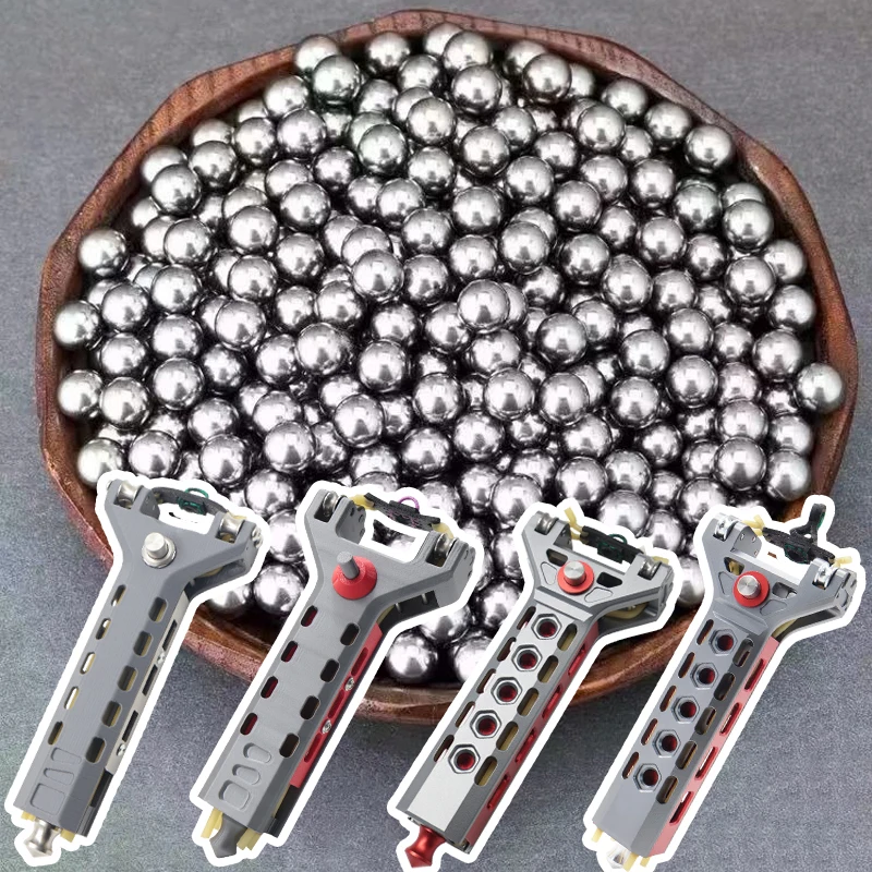 300pcs 8mm Steel Balls For G5 Slingshot, Standard 8mm Outdoor Shooting Steel Balls, Suitable For Various Repeating Slingshots.