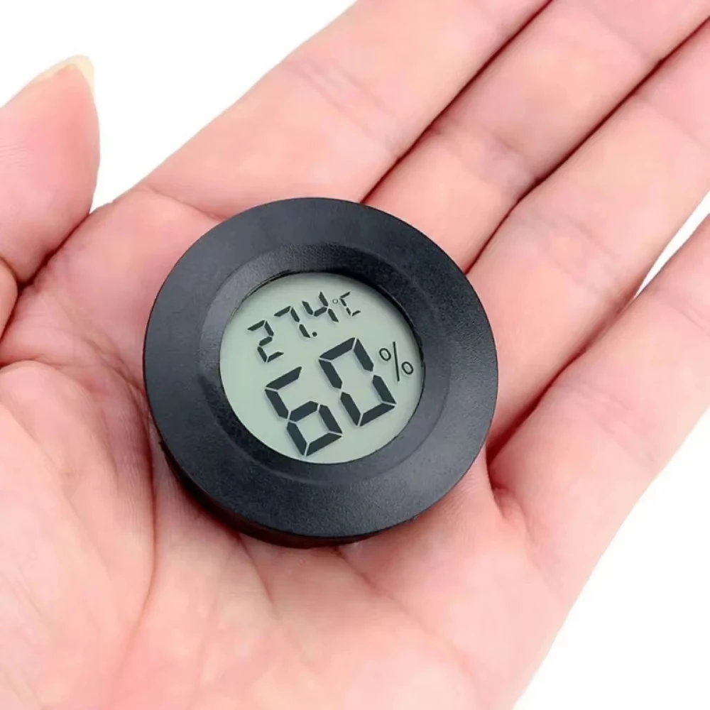 4PCS LCD Digital Thermometer Hygrometer Indoor Room Electronic Temperature Humidity Meter Sensor Gauge Weather Station Home 