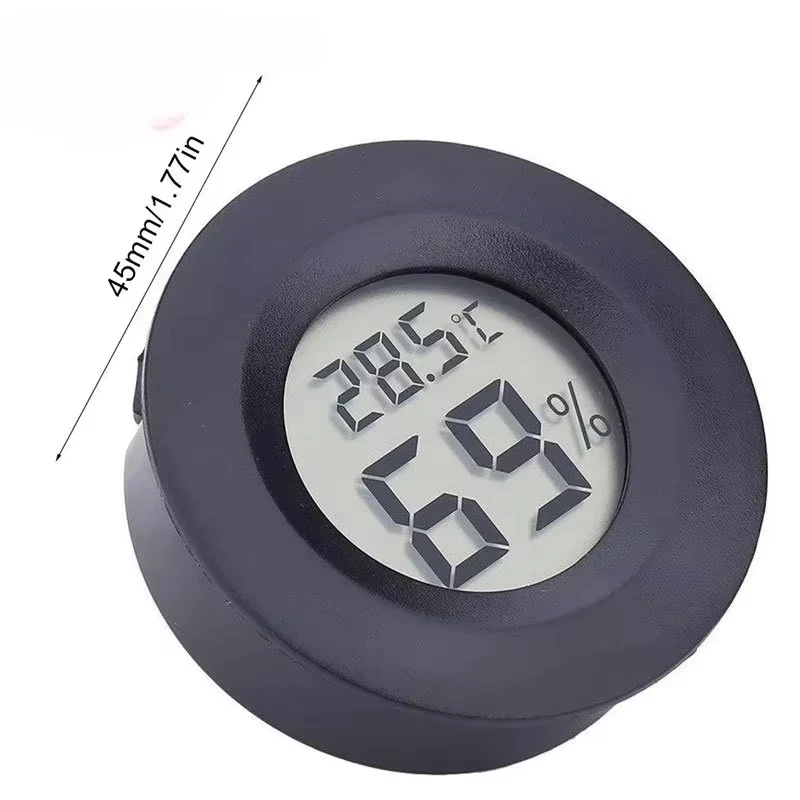 4PCS LCD Digital Thermometer Hygrometer Indoor Room Electronic Temperature Humidity Meter Sensor Gauge Weather Station Home 