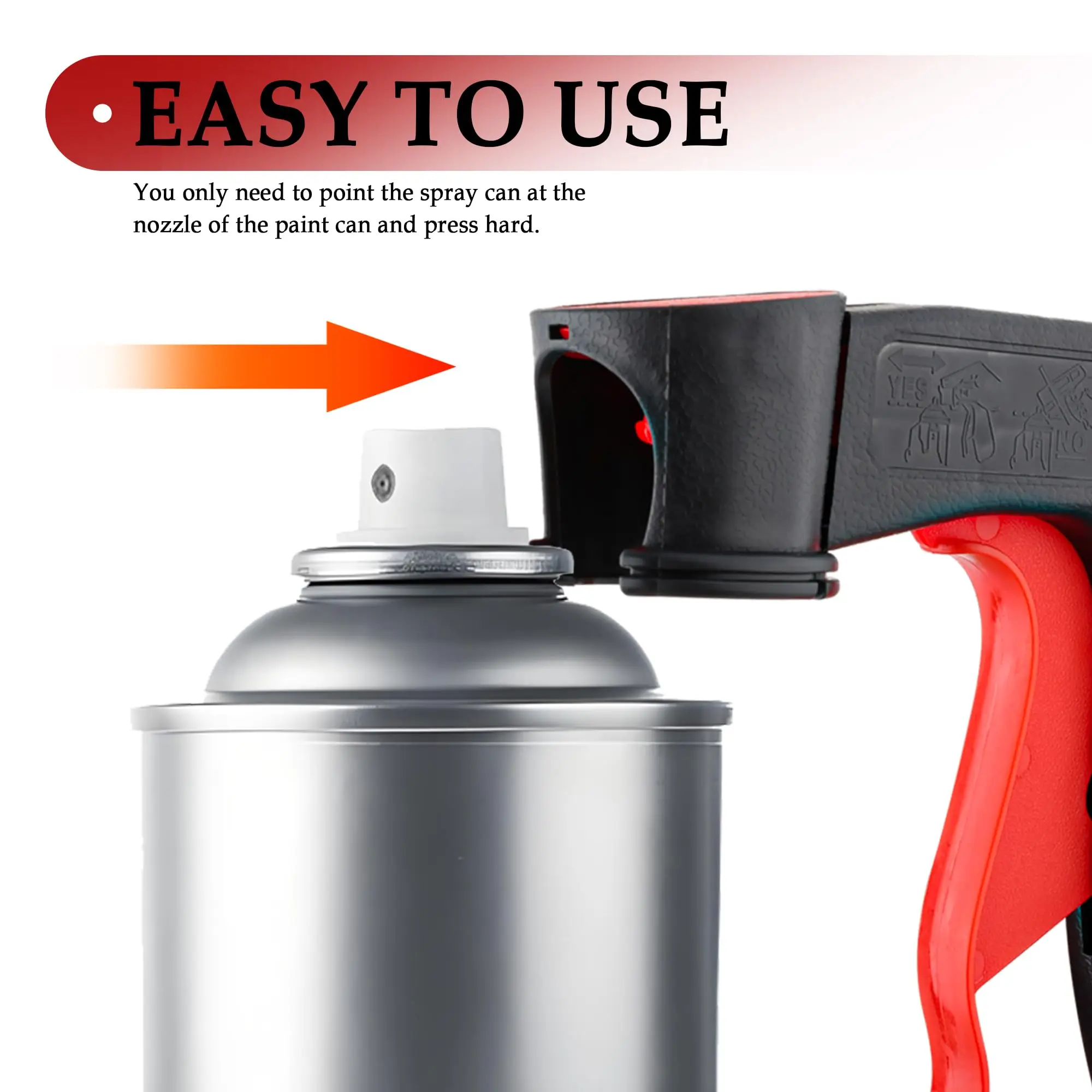 Car Spray Trigger Handle Reusable Handle Can Convert Spray Can Into Paint Sprayer Suitable for Car Body Repair Paint Sprayer DIY