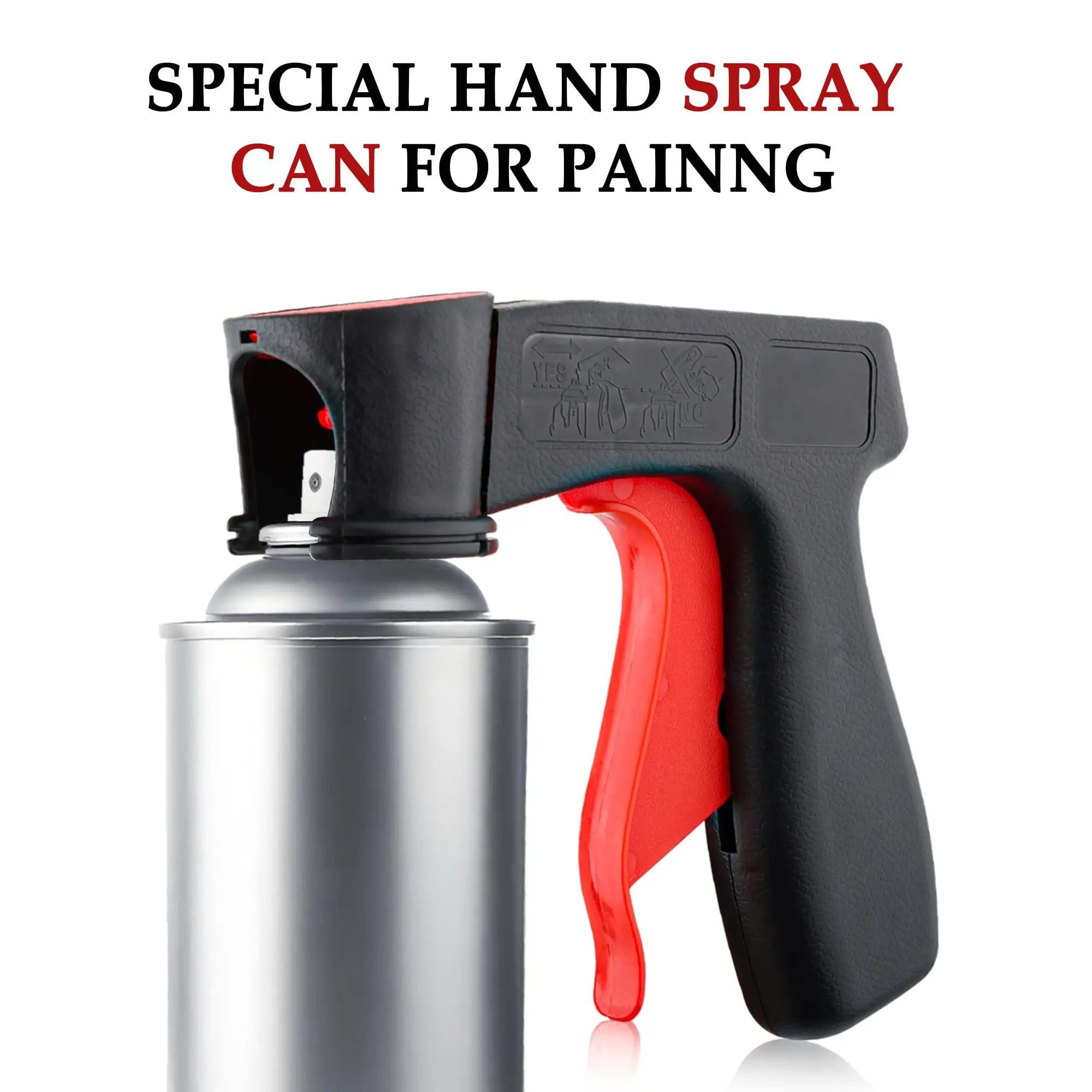 Car Spray Trigger Handle Reusable Handle Can Convert Spray Can Into Paint Sprayer Suitable for Car Body Repair Paint Sprayer DIY