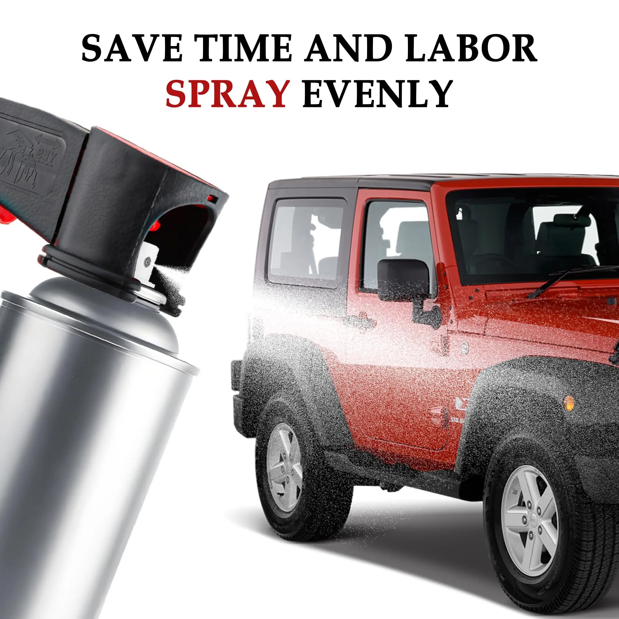 Car Spray Trigger Handle Reusable Handle Can Convert Spray Can Into Paint Sprayer Suitable for Car Body Repair Paint Sprayer DIY