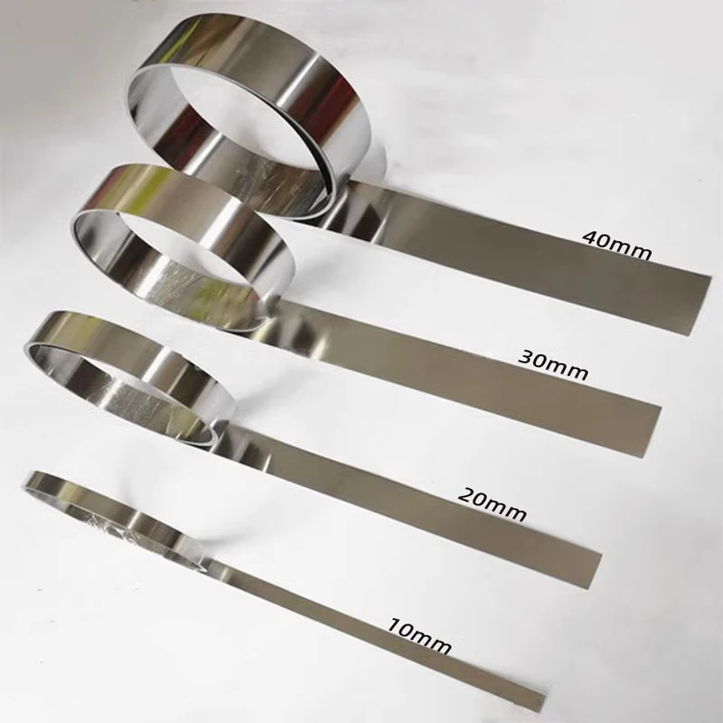 5Meters Aluminium Strip Sheet Thickness 0.05/0.1/0.2/0.3/0.4/0.5/0.6/0.8/1.0/1.2/1.5/2mm Coil Plate Width 10/15/20/30/40/50mm