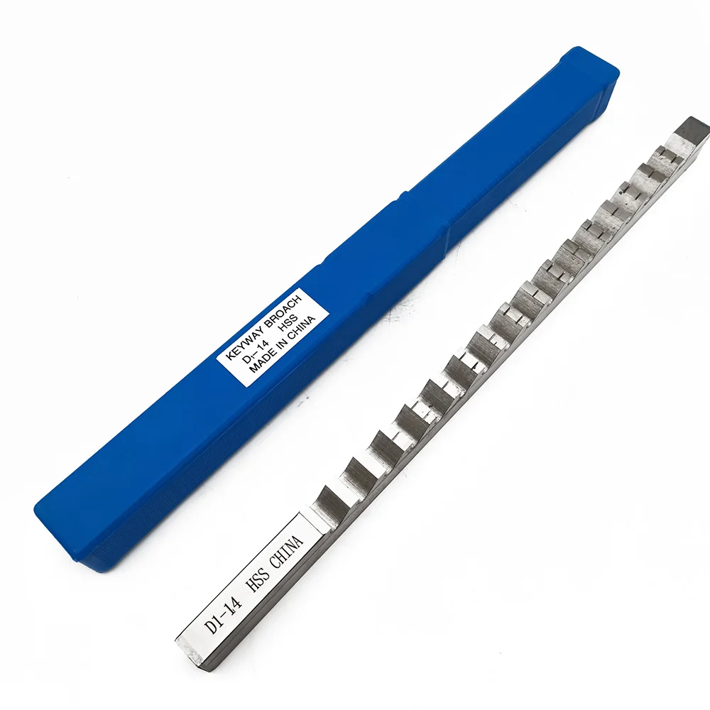 1PC 2/3/4/5/6/8/10/12/14/16/18mm A1/B1/C1/D1/E1 Type Push Type Keyway Broaches HSS Keyway Tools for CNC Machine Tool