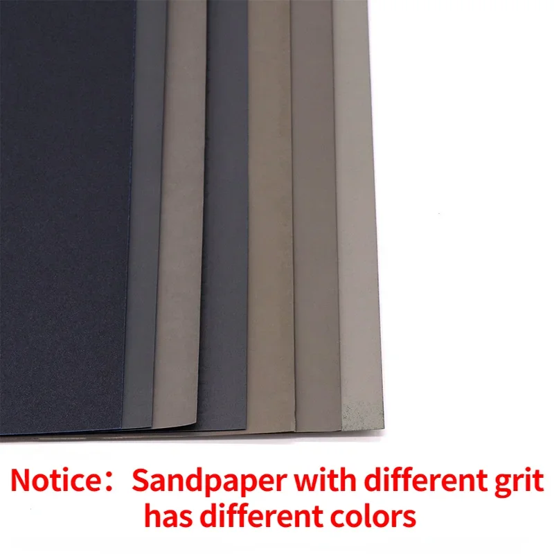 Silicon Carbide Sandpaper 60-20000Grit Waterproof Wet/Dry 230x280mm for Wood Metal Stone Surface High Performance Abrasive Sheet