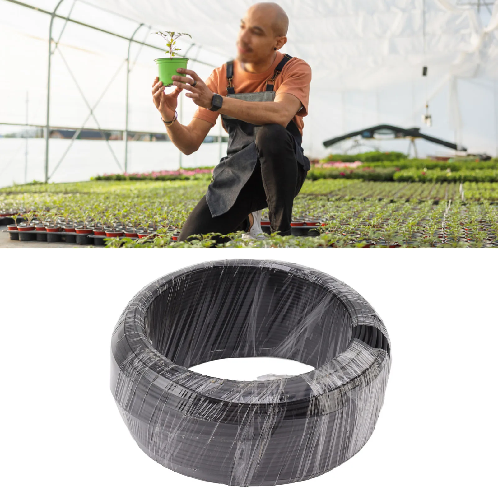 Black Bonsai Aluminum Training Wire 3.5mm 500g Flexible Shaping Wire Good Fixation Effect Gardening Landscape Plant Accessories