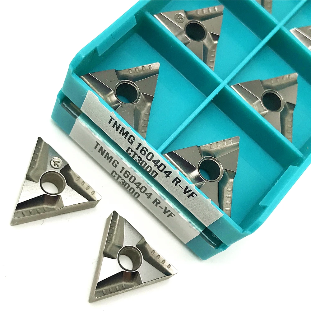 TNMG160404 TNMG160408R-FS/VF CT3000 Ceramics External Turning Tool Steel Processing CNC Lathe Cutting Tool