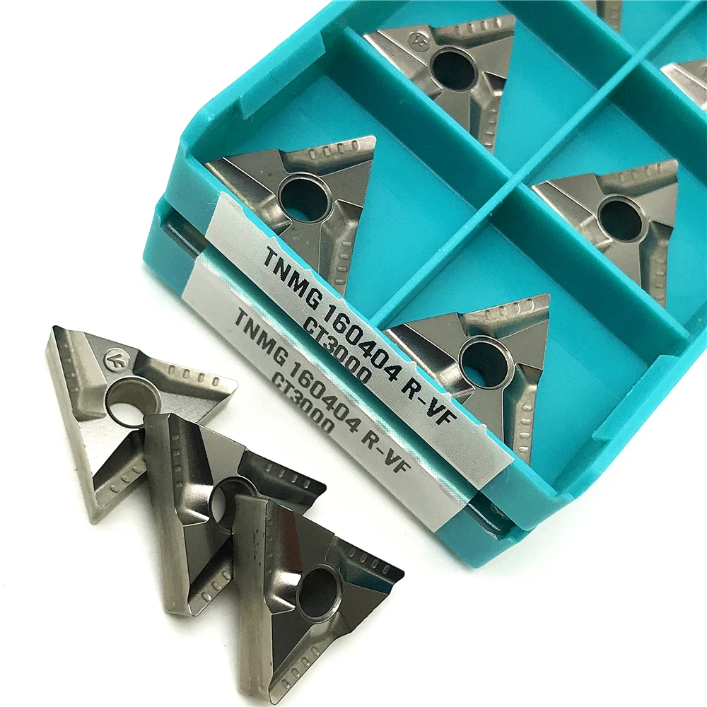 TNMG160404 TNMG160408R-FS/VF CT3000 Ceramics External Turning Tool Steel Processing CNC Lathe Cutting Tool