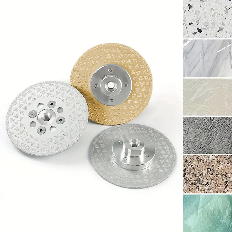 M14 M10 Diamond Grinding Wheel Saw Blade Cutting Disc For Sharpener Porcelain Tile Marble Granite Diameter 80 100mm Angle 1 PC