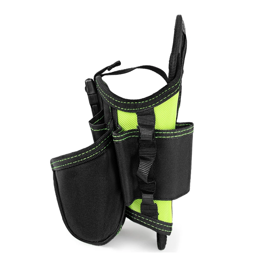 JAKAH Durable Large Compartment Electrician Tool Bag Waist Tool Belt Bag Drill Holster Electrician Pouch HL060