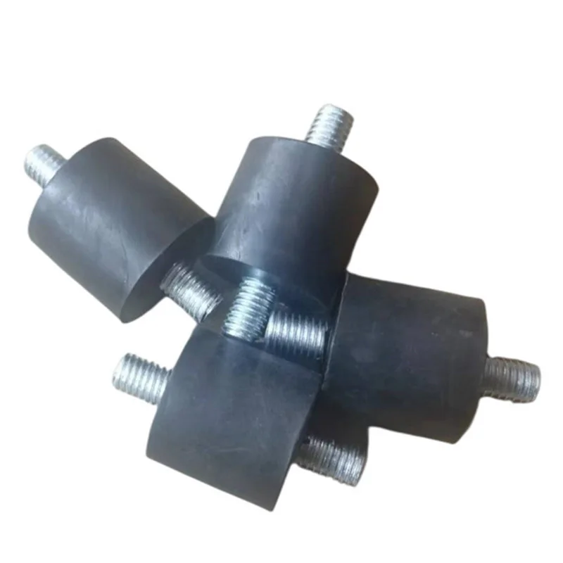 4Pcs M6/M8 Rubber Foot Pad Anti-Vibration Screw-Type Buffer for Air Rubber Vibration Mount Air Accessories