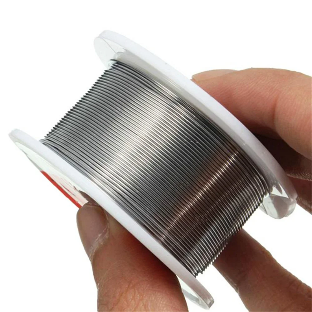 STONEGO Tin Alloy 63/37 Solder Wire Rosin Core Flux 2% Reel Welding Line Electrical Soldering 50g 100g