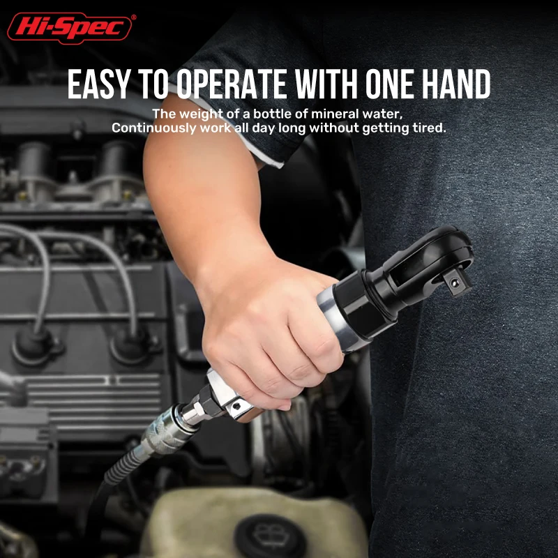 Quick Release Pneumatic Ratchet Wrench Air Spanner Heavy Duty Tool for Automotive Mechanics High Torque Industrial Grade
