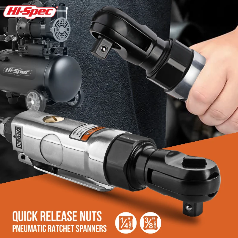 Quick Release Pneumatic Ratchet Wrench Air Spanner Heavy Duty Tool for Automotive Mechanics High Torque Industrial Grade