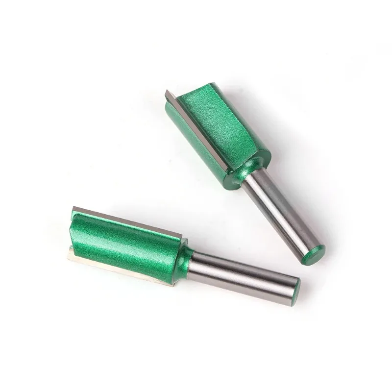 3mm-20mm Diameter 8mm Shank Straight Bit Tungsten Carbide Single Double Flute Router Bit Wood Milling Cutter For Woodwork Tool